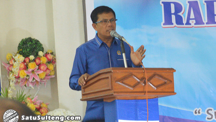 Rusli Tegaskan DPW PAN Sulteng Tolak Hasil Usulan Wagub