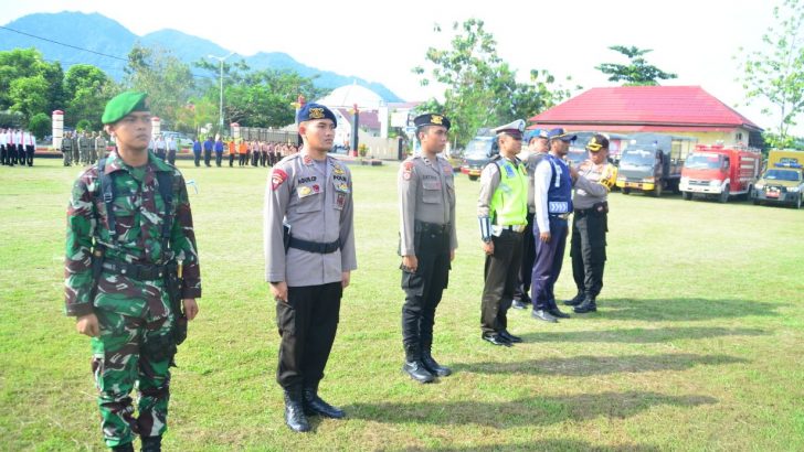 Polres Touna Gelar Pasukan Ops Lilin Tinombala 2017