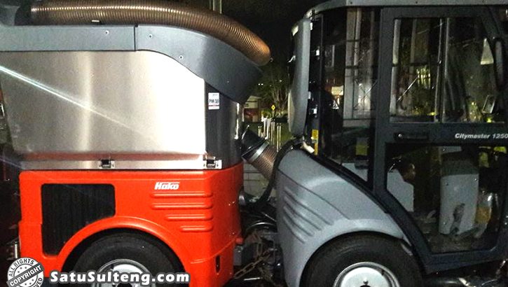 Perangi Sampah, Pemkot Palu Datangkan Kendaraan Otomatis Pembersih Sampah