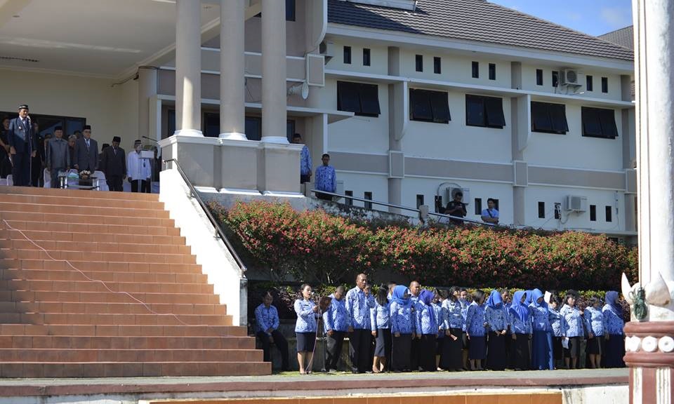 Pemkab Touna, Gelar Upacara HUT Provinsi Sulteng Ke-52