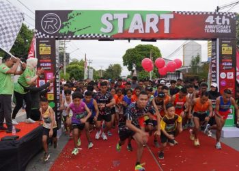 Lomba Lari 5K Team Runners Palu Dilepas Walikota