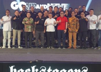 Walikota Palu Hadiri Pelantikan DPD Backstagers Indonesia