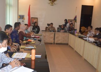 Walikota Palu Pimpin Rapat Bersama Kepala OPD Pemkot Palu