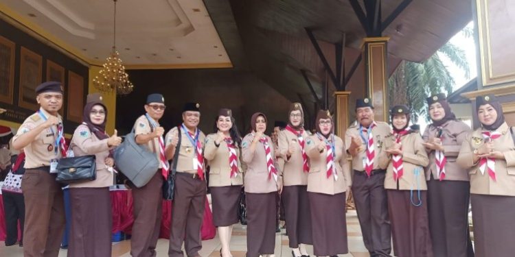 Ketua Kwarda Provinsi Sulteng Ikuti Rakernas Gerakan Pramuka Di Cibubur