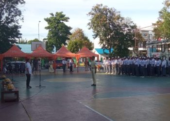 Walikota Palu Secara Resmi Membuka Kegiatan LKBB Tingkat SMP dan SMA