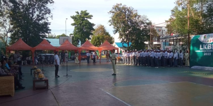 Walikota Palu Secara Resmi Membuka Kegiatan LKBB Tingkat SMP dan SMA
