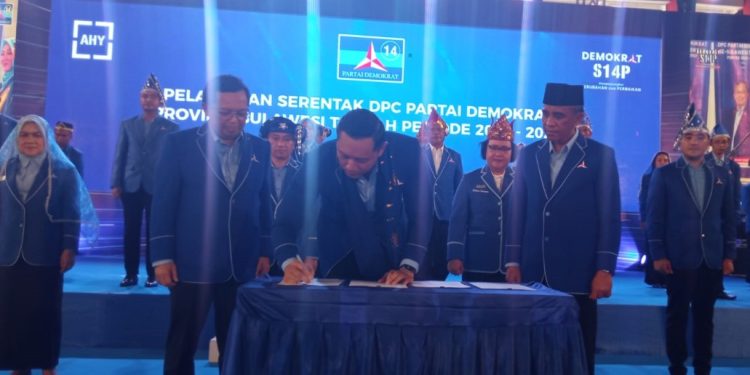 Anwar Hafid : DPC dan Simpatisan Partai Demokrat Se-Sulteng Siap Memenangkan Pilpres dan Gubernur 2024