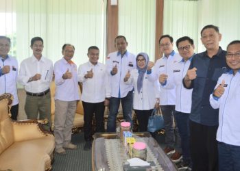 Wali Kota Palu Menerima Kunjungan Pengurus DPD REI Sulteng