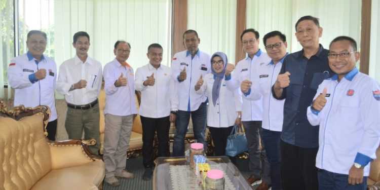 Wali Kota Palu Menerima Kunjungan Pengurus DPD REI Sulteng