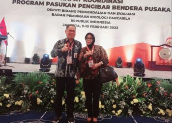 Staf Ahli Pemerintahan dan Kesra Bersama Kepala Kesbangpol Sulteng Mengikuti Rakor Paskibraka di Jakarta