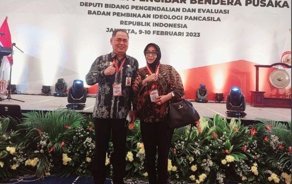 Staf Ahli Pemerintahan dan Kesra Bersama Kepala Kesbangpol Sulteng Mengikuti Rakor Paskibraka di Jakarta