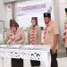 Vera Rompas Mastura Lantik Pengurus Kwartir Pramuka Kabupaten Touna