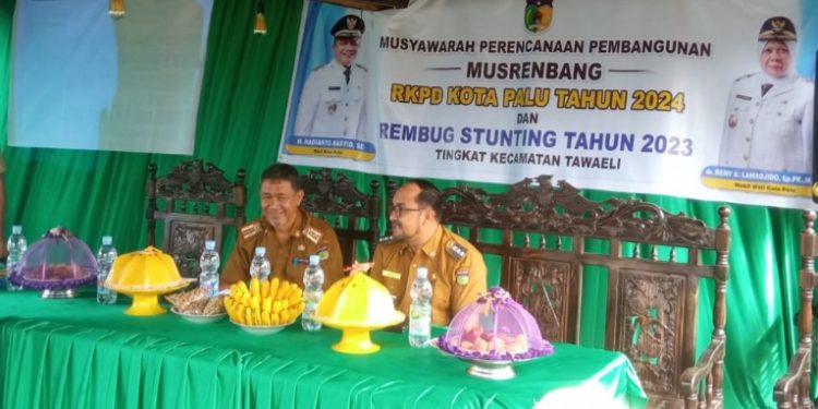 Musrenbang Tingkat Kecamatan, Camat Tawaeli Fokus Pada Pembangunan Jalan Lingkungan, Lampu Jalan dan PAD
