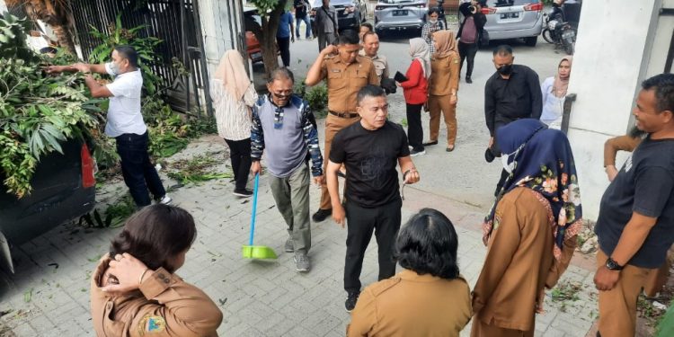 Peringati HPSN 2023, ASN Pemkot Palu Kerja Bakti Massal