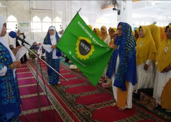 Asisten II Setda Kota Palu menghadiri Pelantikan dan Pengukuhan Majelis Ta’lim Wanita Al-Jami’ah