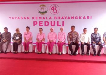 Wali Kota Palu Hadiri HUT ke-43 Yayasan Kemala Bhayangkari