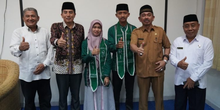 Pelepasan Kafilah PTQ RRI Palu, Husaema : Ini Syiar Islam, Syiar Agama Membumikan Al-Qur’an di Sulteng