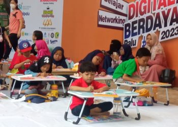 Sebanyak 50 Siswa TK dan SD Se-Kota Palu Ramaikan Pesta Wirausaha