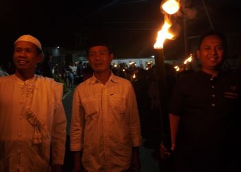 Sambut Bulan Suci Ramadhan 1444H, Kelurahan Kabonena Gelar Pawai Obor