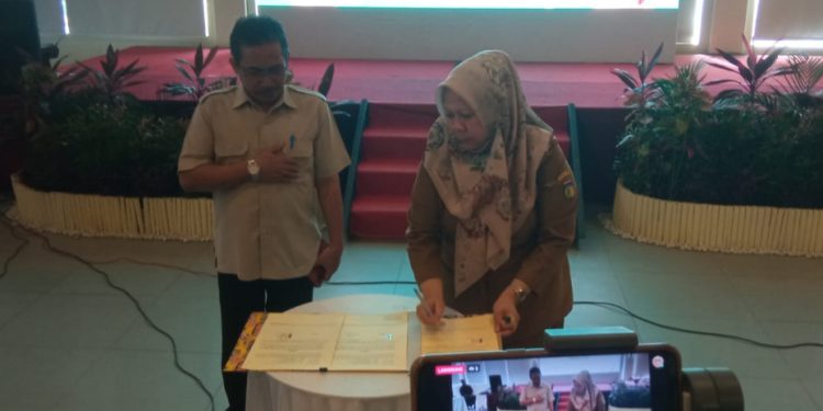 Wawali Hadiri Kegiatan Penilaian Kinerja Percepatan Penurunan Stunting Kota Palu