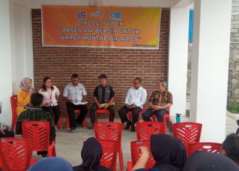 Kadisperkim Kota Palu Menghadiri Dialog Publik Bersama Masyarakat Huntap Duyu