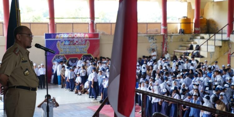 Pelantikan Satgas Anti Narkoba, Ansyar Sutiadi : Kota Palu urutan pertama Penggunaan Narkotika