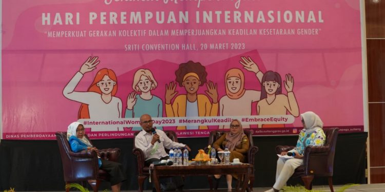 Sekkot Palu Hadiri Talkshow Peringatan Hari Perempuan Internasional