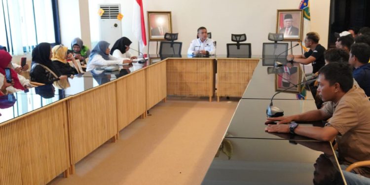 Wali Kota Menerima Kunjungan Yayasan Aliansi Bersatu