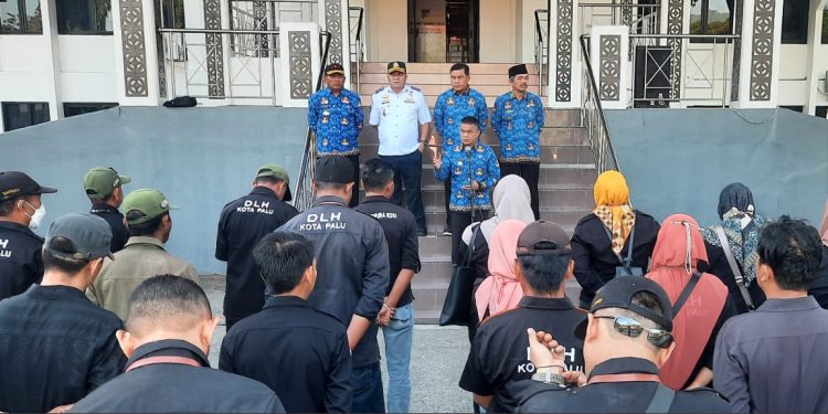 Pemkot Palu Gelar Apel Persiapan Jelang Hari Raya Idul Fitri 1444 H