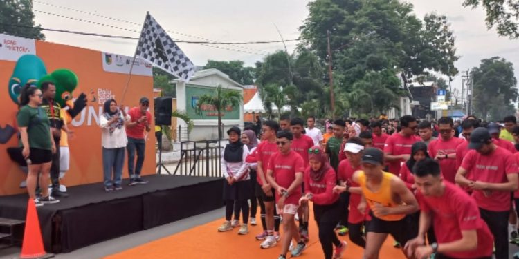 Road To Palu Sport Event, Wawali Melepas Peserta Fun Run 5Km