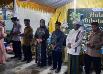 Ketua TP PKK Kota Palu Menghadiri Acara Halal Bi Halal Bersama Masyarakat Lere.