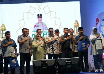 Wawali Palu Menghadiri Puncak Halal bihalal Polresta Palu dan Masyarakat