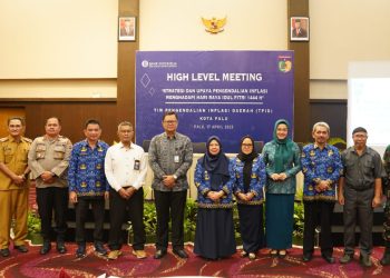 Wawali Membuka Pertemuan High Level Meeting Tim Pengendali Inflasi Kota Palu