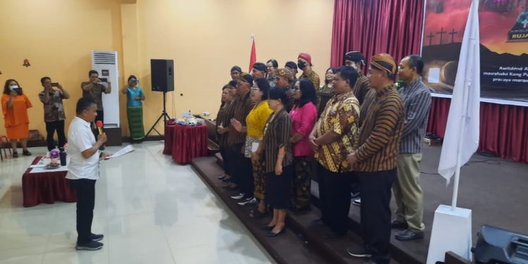 Hadianto Menghadiri Acara Paskah dan Pelantikan Pengurus RUJAK Periode 2023-2026