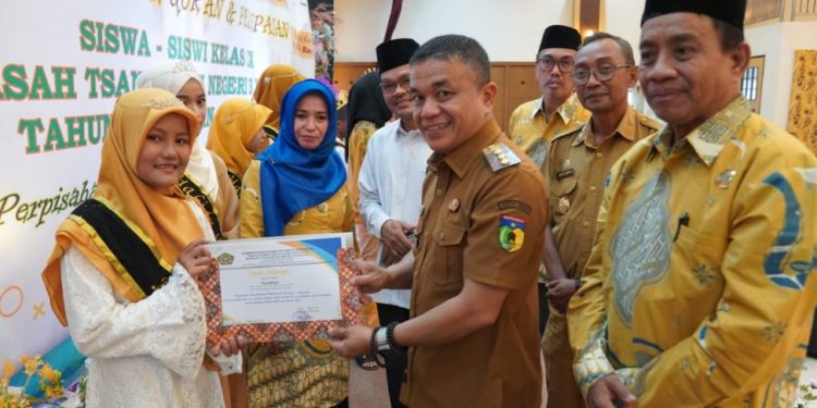Pelepasan Siswa Kelas IX Tahun Pelajaran 2022-2023 MTsN 3 Kota Palu, Ini Motivasi Wali Kota