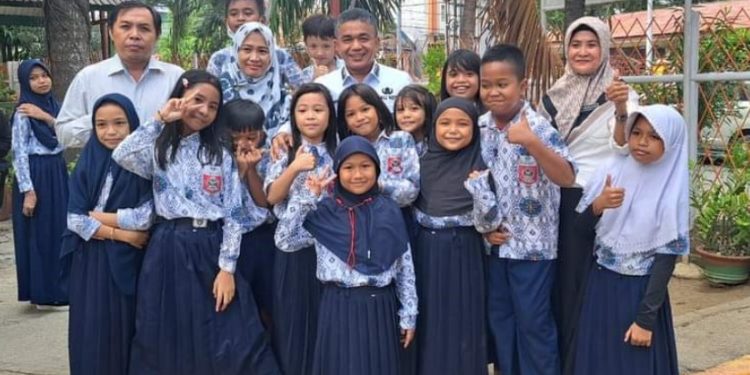 Usai Tinjau Taman GOR, Wali Kota Berkunjung ke SDN 3 Palu