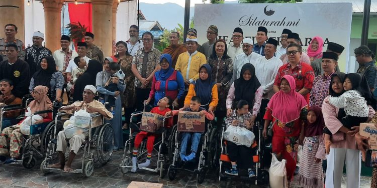 Wakili Wali Kota, Kadis Sosial Kota Palu Hadiri Silaturahmi dan Buka Puasa Bersama Difabel Berkarya