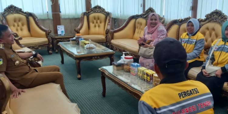 Akan Bertanding di Babak Kualifikasi PON 2023, Pengurus PERGATSI Bertemu Wali Kota