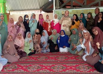 Diah Puspita Menghadiri Halal bi Halal Bersama Perempuan Adipura Kota Palu