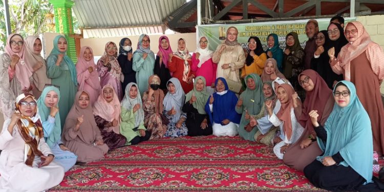 Diah Puspita Menghadiri Halal bi Halal Bersama Perempuan Adipura Kota Palu