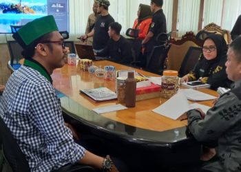 Terima Kunjungan BADKO HMI Sulteng, Wali Kota Siap Menjadi Narasumber Pengkaderan