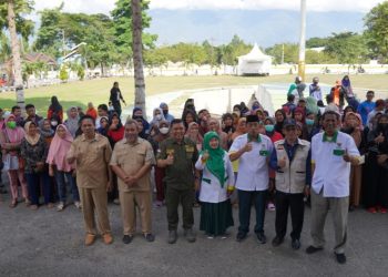 Program Palu Berbagi, 145 Orang Penyapu Jalan Mendapat Paket Bantuan