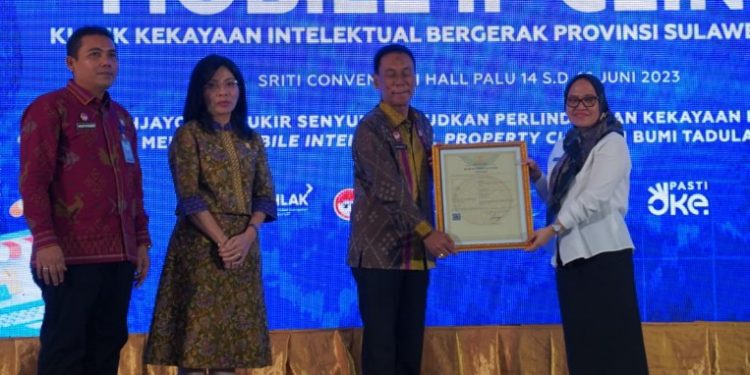 Sekkot Palu Hadiri Pembukaan Mobile Intellectual Property Clinic