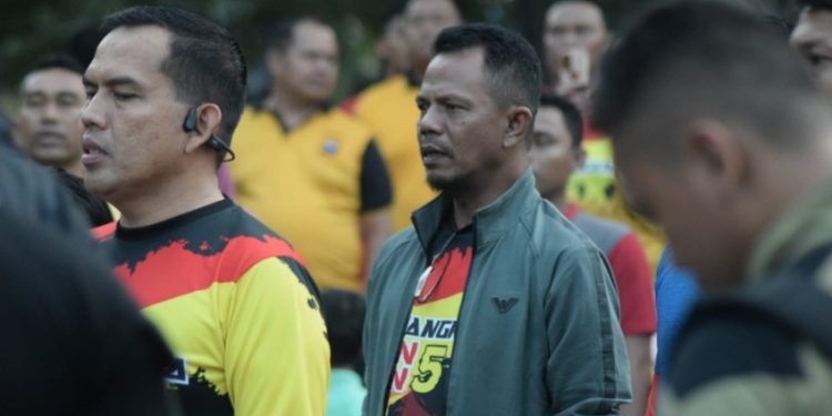 Wakili Wali Kota Palu Kadispora Menghadiri Kegiatan Fun Run 5K