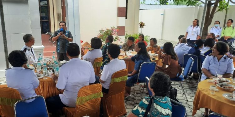 Kalak BPBD Kota Palu Hadiri Penamatan dan Persekutuan Bintang Perak Gereja BK Palu