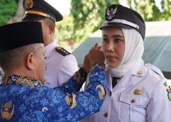 Lantik 131 Pejabat Pemkot Palu, Wali Kota : Manfaatkan Kepercayaan dan Tanggungjawab Yang Diberikan