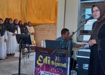 Diah Puspita Secara Resmi Mengkukuhkan Forum Majelis Taklim Uwe Numpu