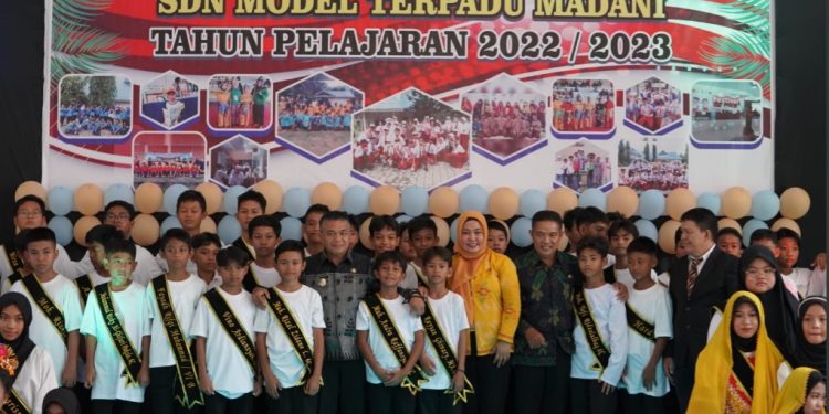 Pelepasan Siswa-siswi Kelas VI SDN Model Terpadu Madani, Ini Sambutan Wali Kota
