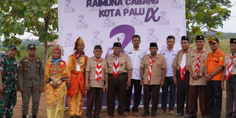 Kadispora Kota Palu Hadiri Pembukaan Kegiatan Raimuna Cabang IX tahun 2023