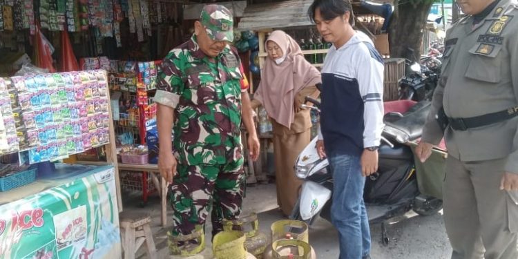 Jual Tabung Gas 3Kg di Atas HET, Belasan Pengecer Ditindak Satgas Pengawasan Barang Bersubsidi